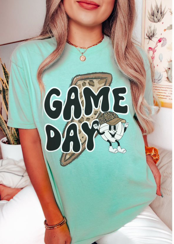 Game Day Volleyball Tee