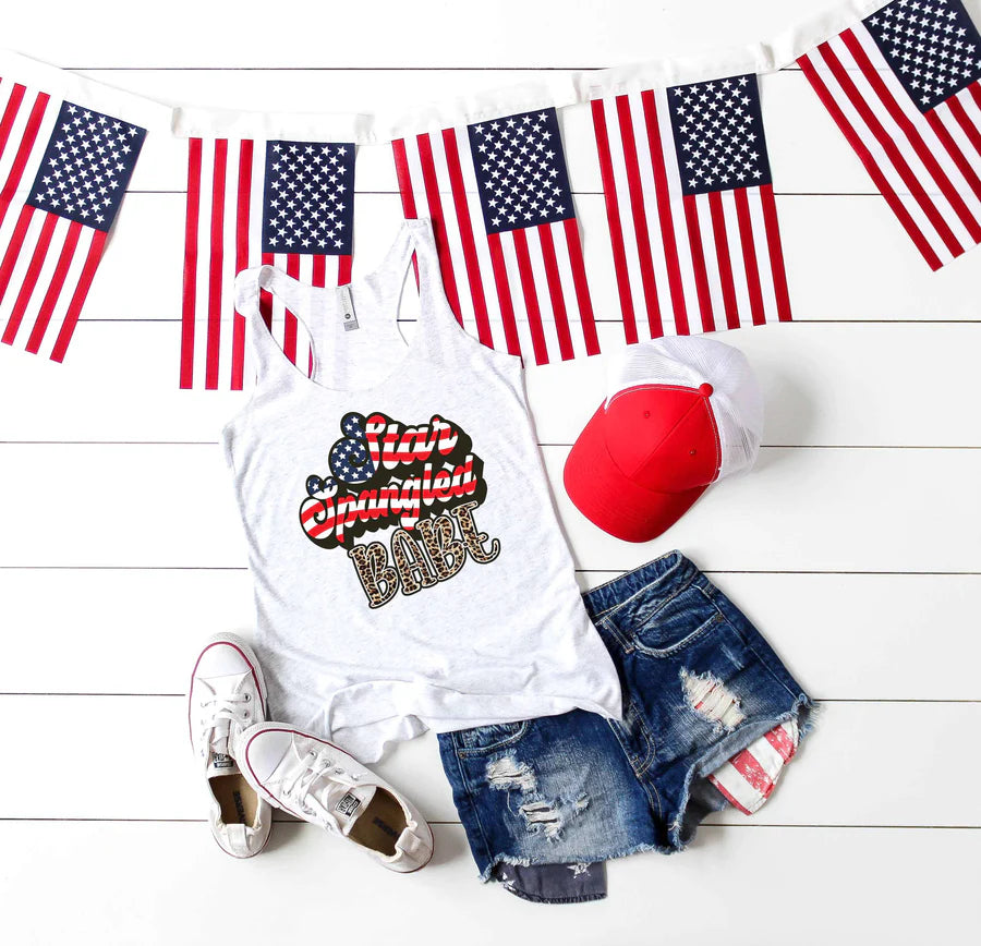 Star Spangled Babe Tee