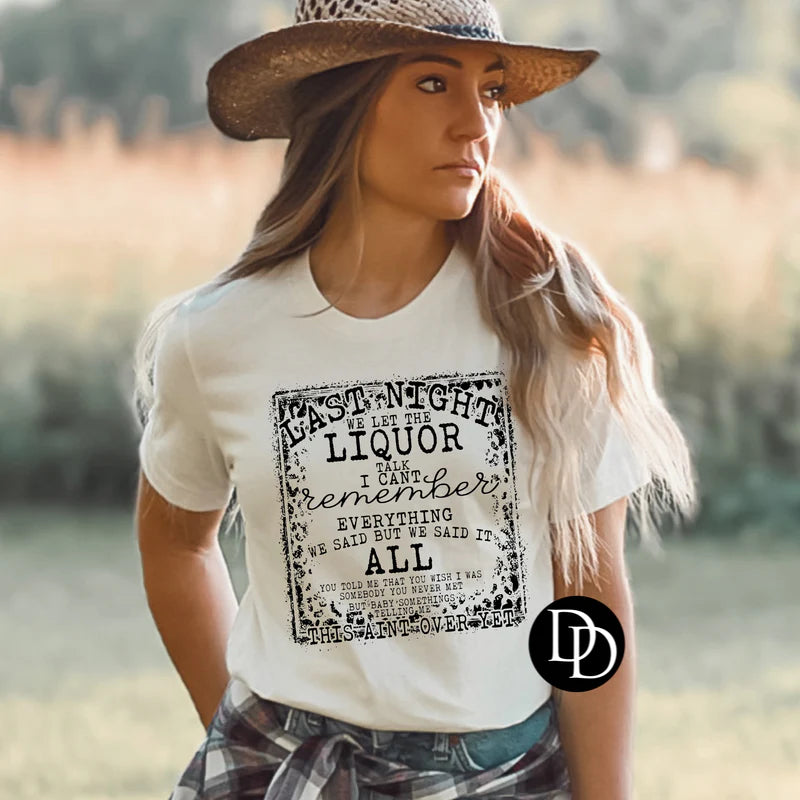 Liquor Tee