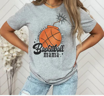 Somebody’s Loud Mouth Mama Basketball Tee