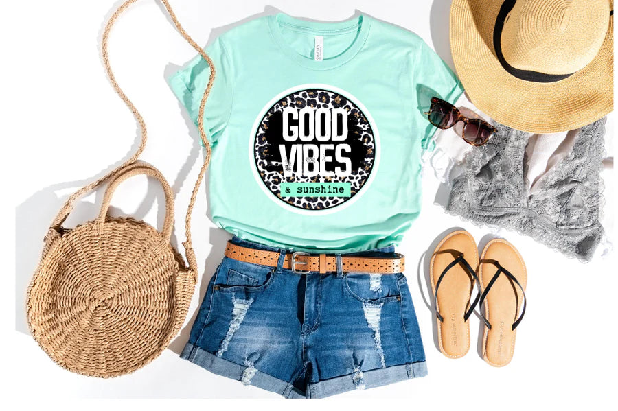 Good Vibes and Sunshine Tee