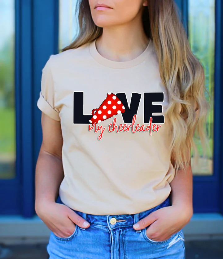 Love My Cheerleader Tee