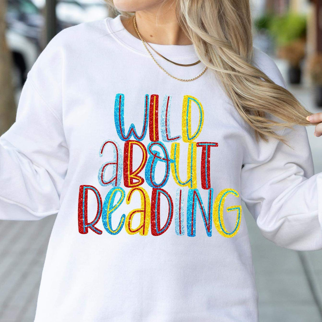 Wild About Reading Sweatshirt