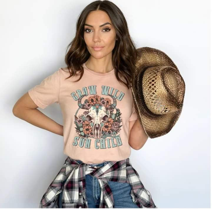 Grow Wild Sun Child Tee
