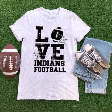 Indians Football Tee