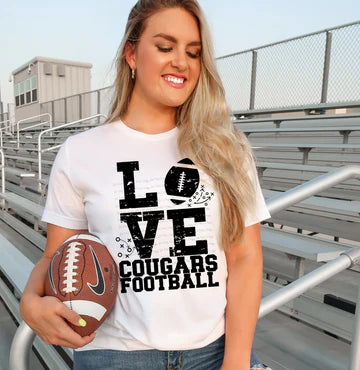 Cougars Football Tee