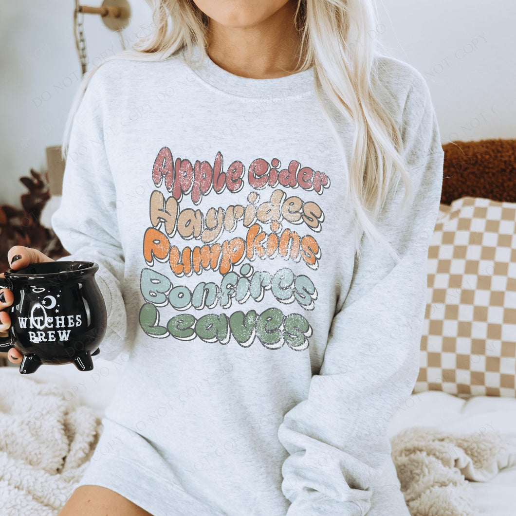 Apple Cider & Hayrides Sweatshirt