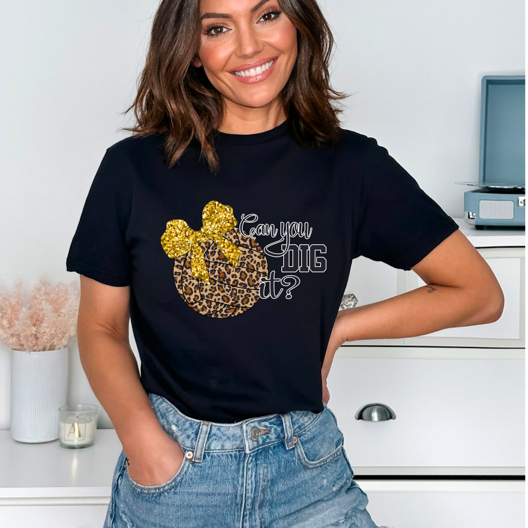 Can You Dig It Volleyball Tee