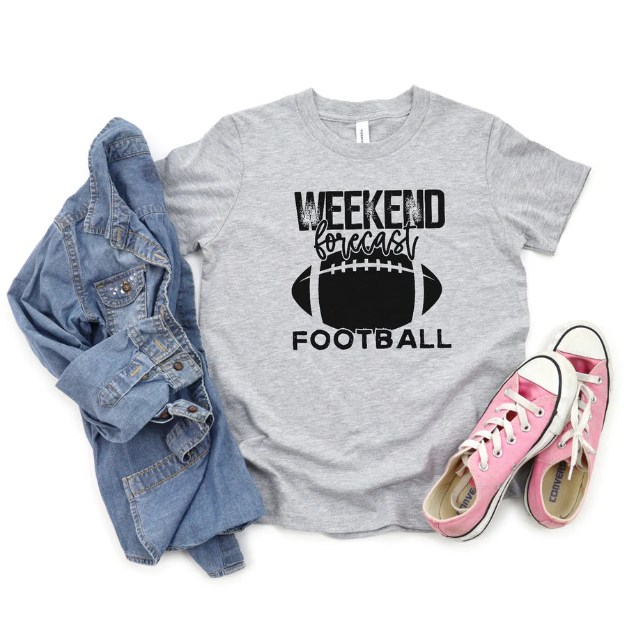 Weekend Forecast Football Tee