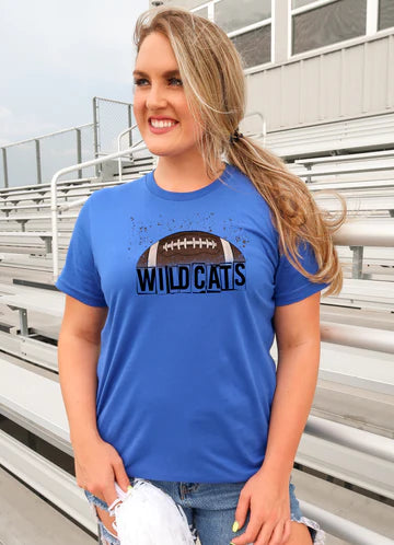 Wildcats Football Tee