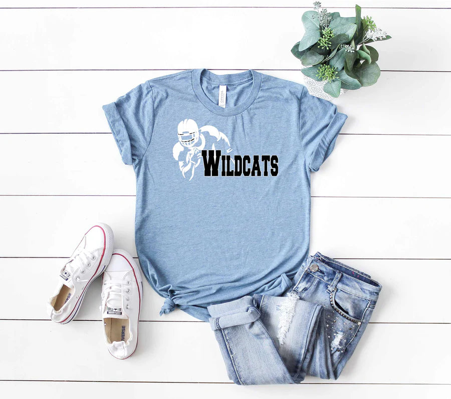 Wildcats Football Tee