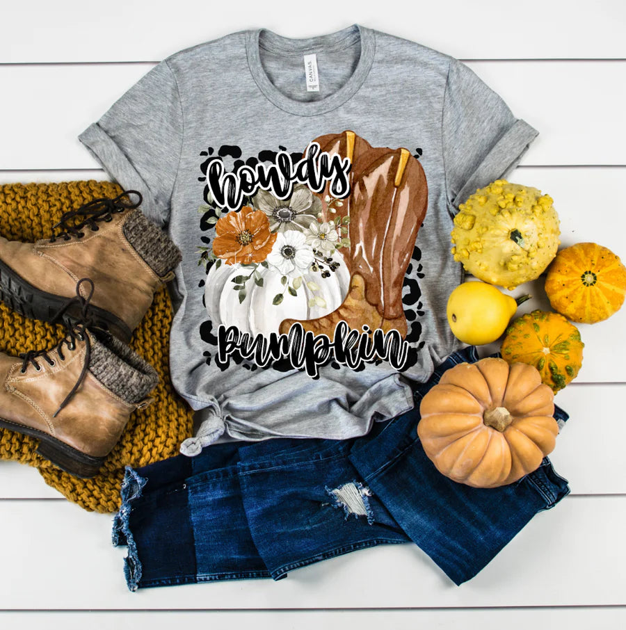 Howdy Pumpkin Tee