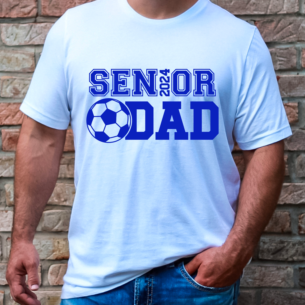 Senior Dad Soccer Tee