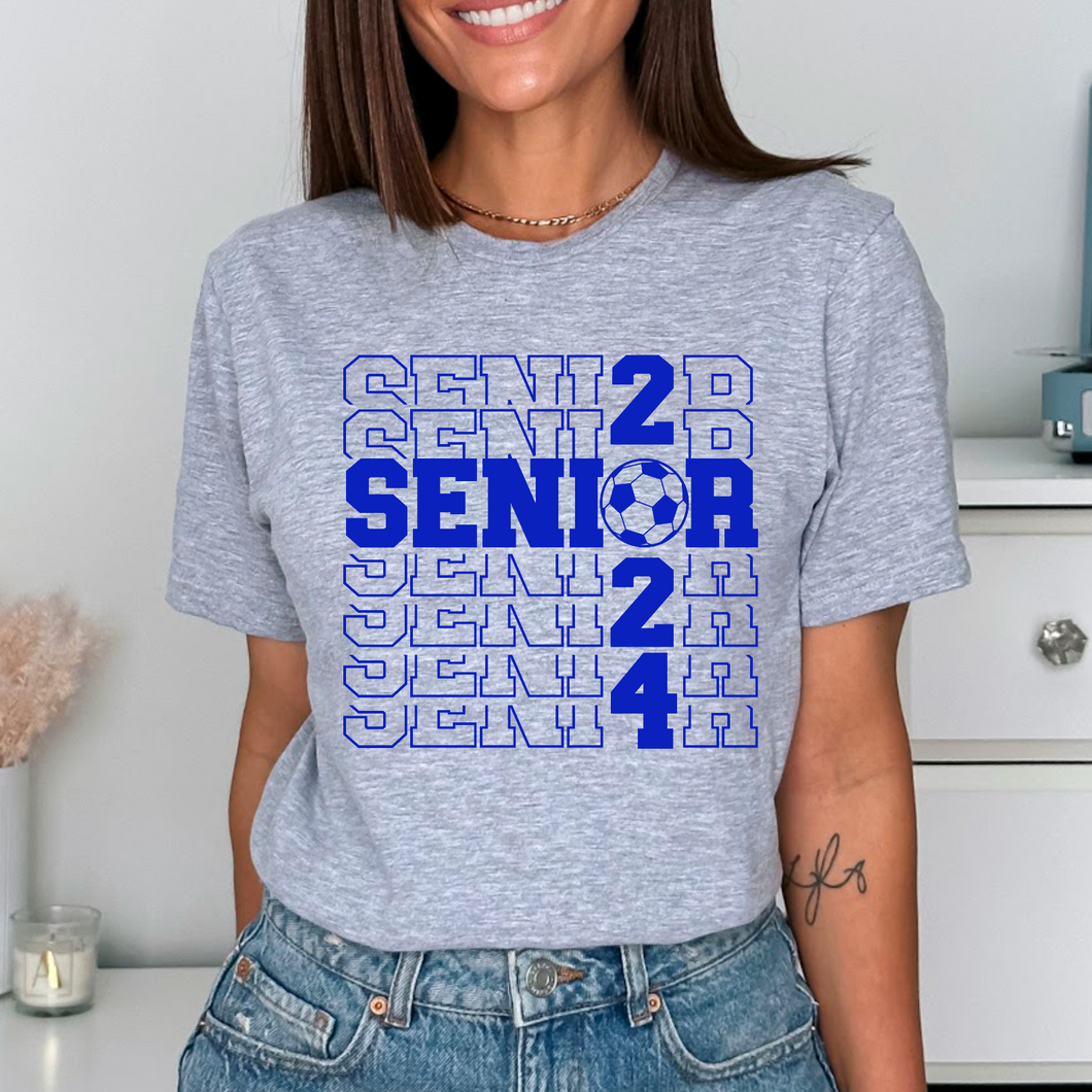 Senior 2024 Soccer Tee