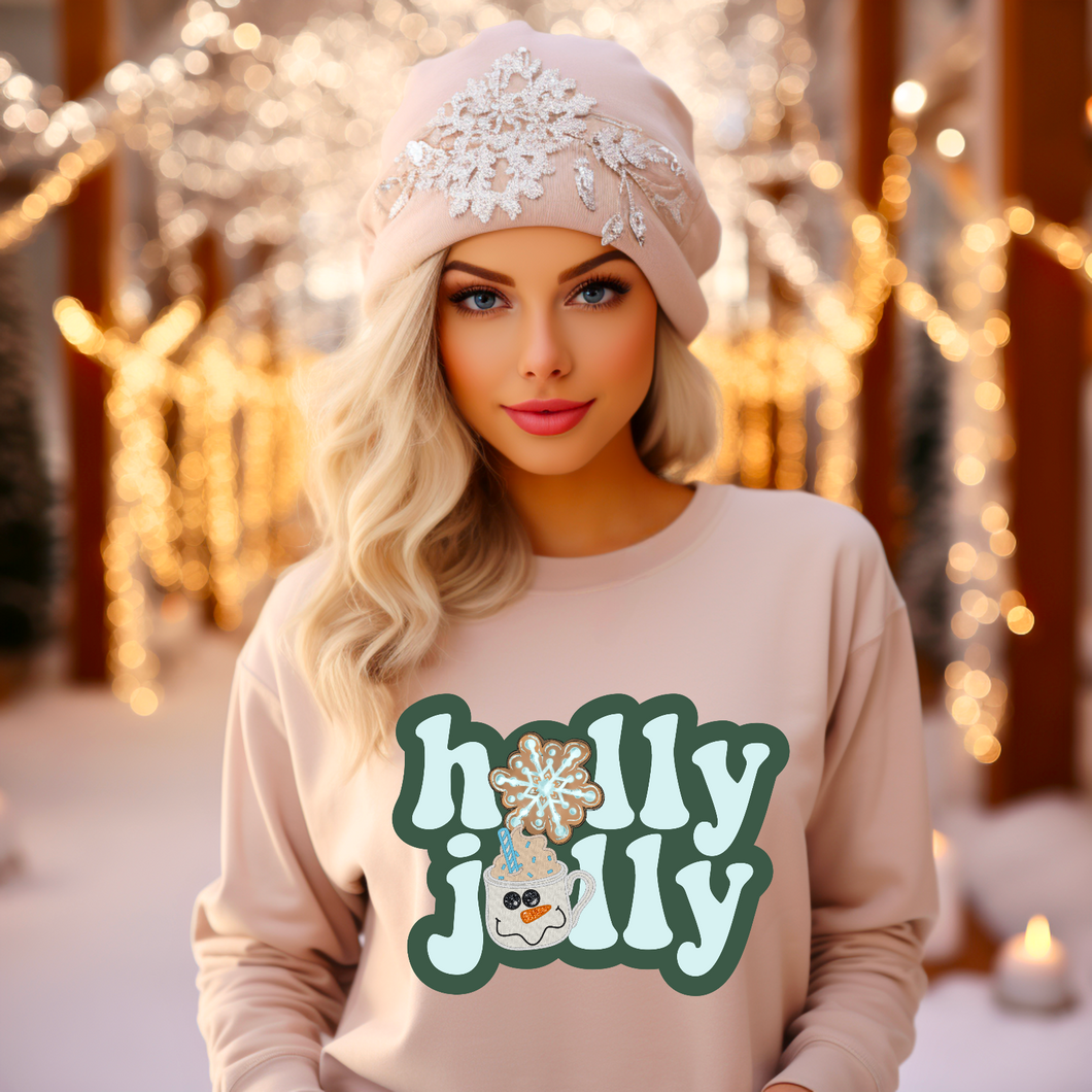 Holly Jolly Mom Sweatshirt