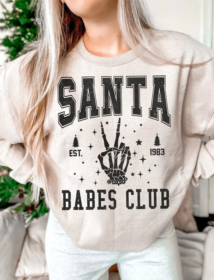 Santa Babes Club Sweatshirt