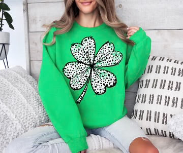Dotted Clover Sweatshirt