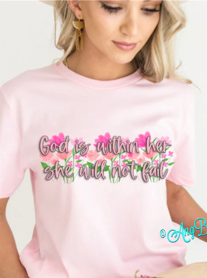God is within her
