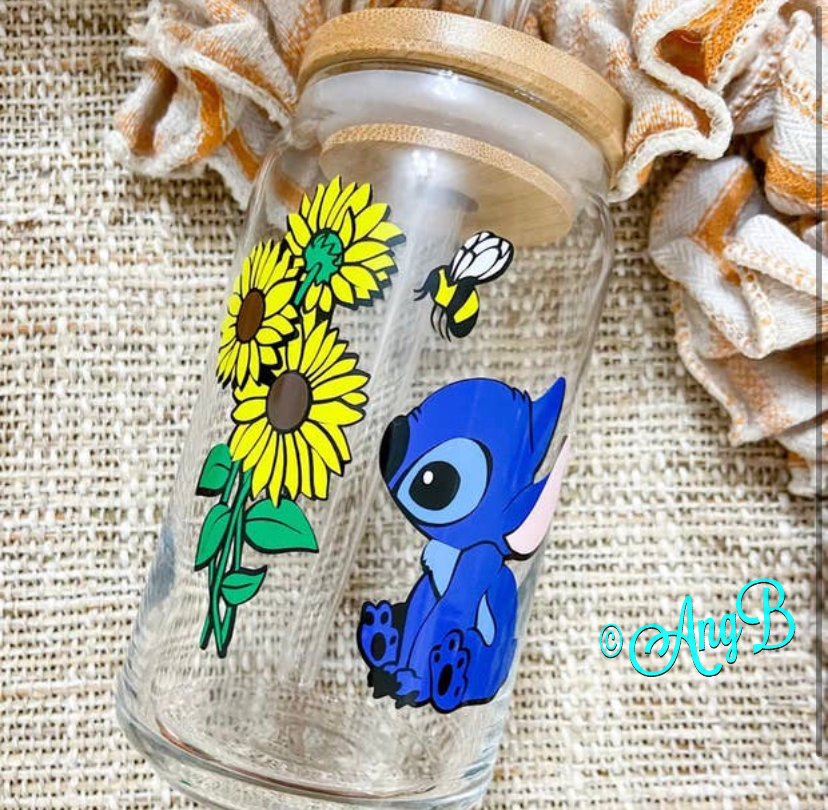 Libby blue stitch