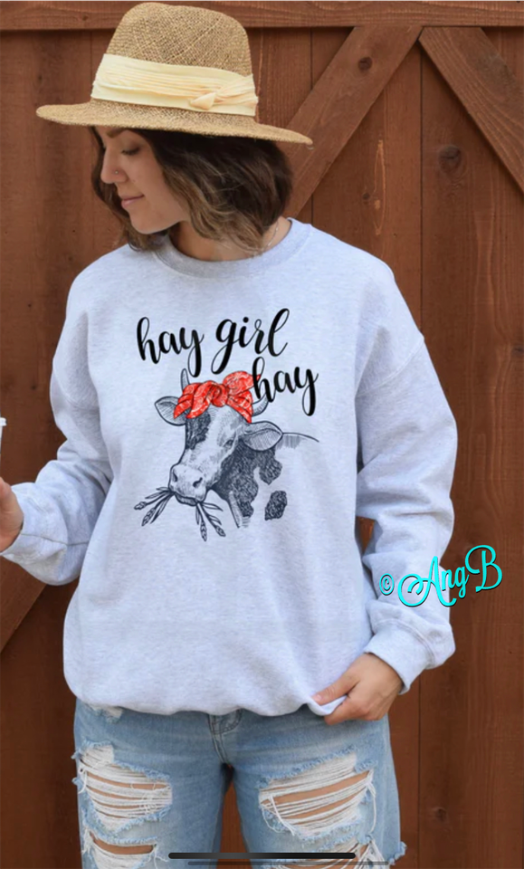 Hay girl Hay