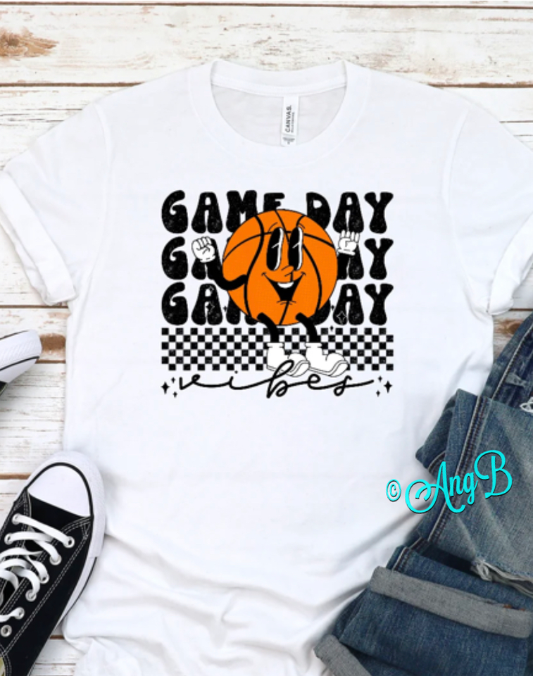 Game Day Basketball Tee